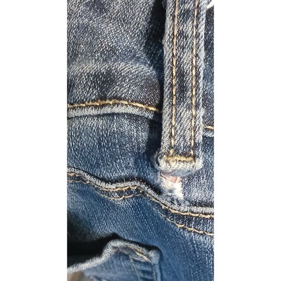 Maurices Mjeans Slim Boot High-Rise Curvy Stretch 14 Long 34Wx33L belt loop hole - Picture 4 of 9